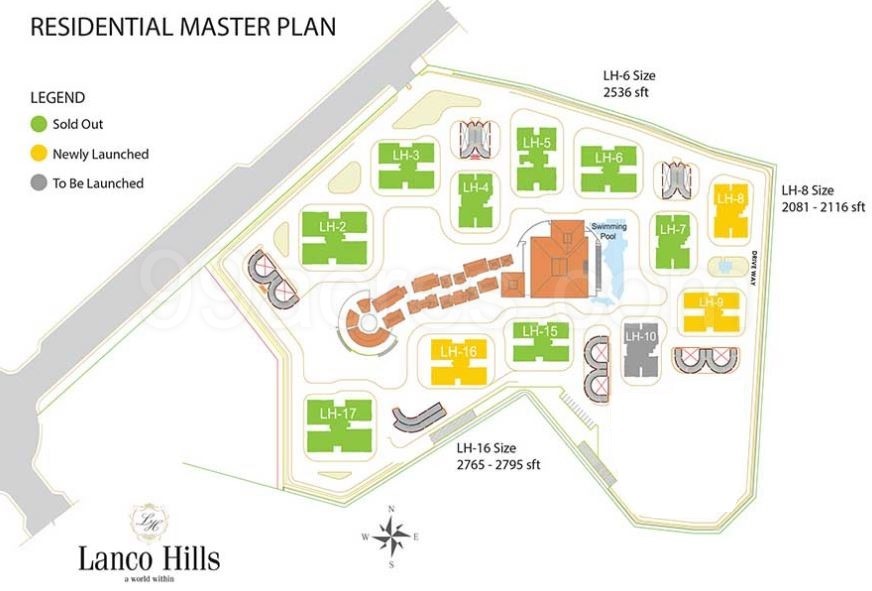 Lanco Hills Apartments master plan
